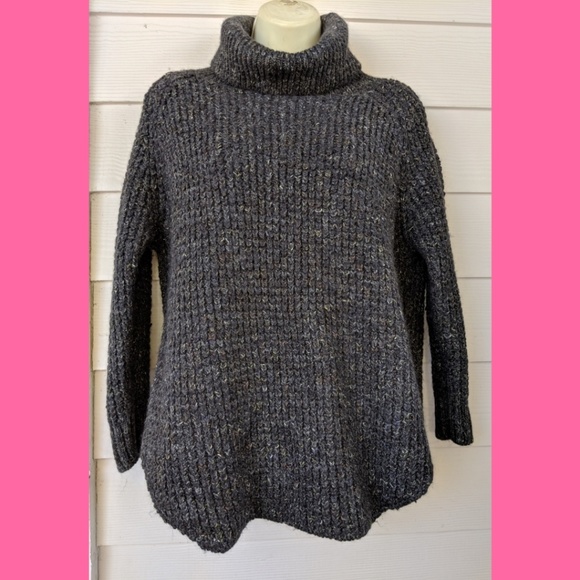 FREE PEOPLE MARLED TURTLE NECK SWEATER - Picture 2 of 4